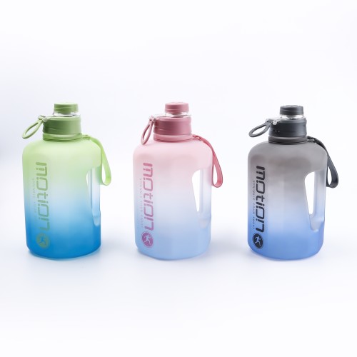 Generic Motion Large Gradient Water Bottle 2200 mL - 3 Color Pack