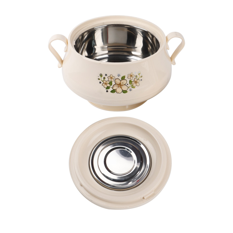 KITCHENMARK Shahi Stainless Steel Insulated Hotpot 1500ml - Beige 