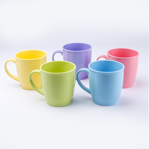 Generic Plastic Cup 380 mL - 5 Color Pack