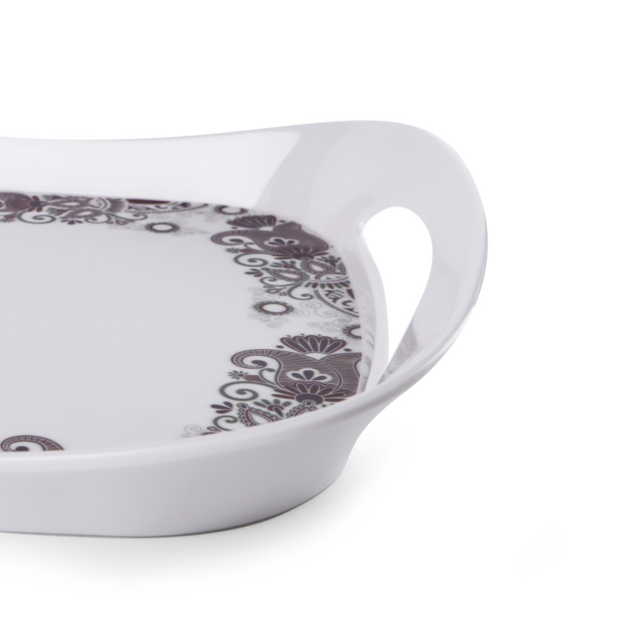 KITCHENMARK Melamineware Rectangular Tray Violet - 39.5x27cm