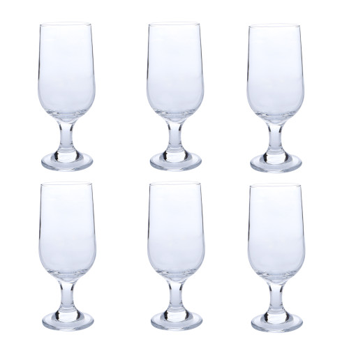 Gloreca 6pcs Wine Glasses 350ml Pack - 8 Boxes per Carton 