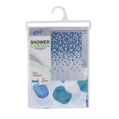 Generic Waterproof Shower Curtain 180x180cm - Multicolor 