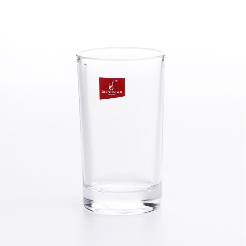 BLINKMAX 10pc Water Glass Tumbler Set Transparent Drinkware 150ml