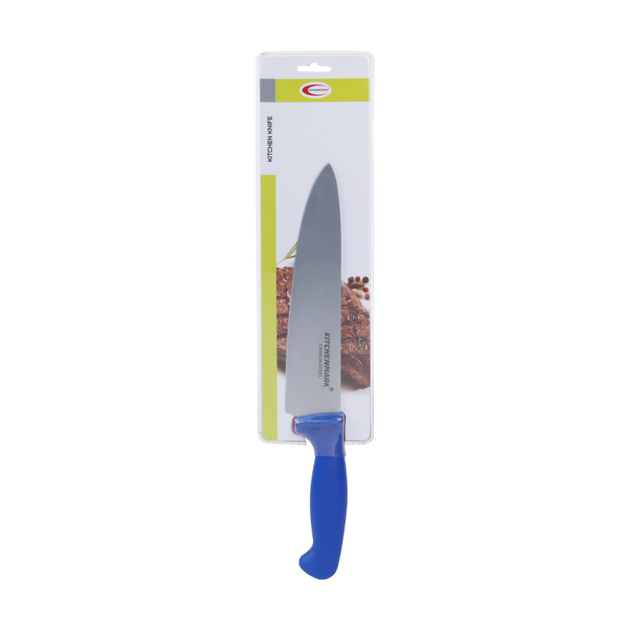 KITCHENMARK Carbon Steel Polypropylene Handle Kitchen Knife 34cm