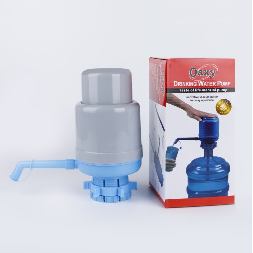 Oaxy Drinking Water Pump Manual Dispenser - Blue