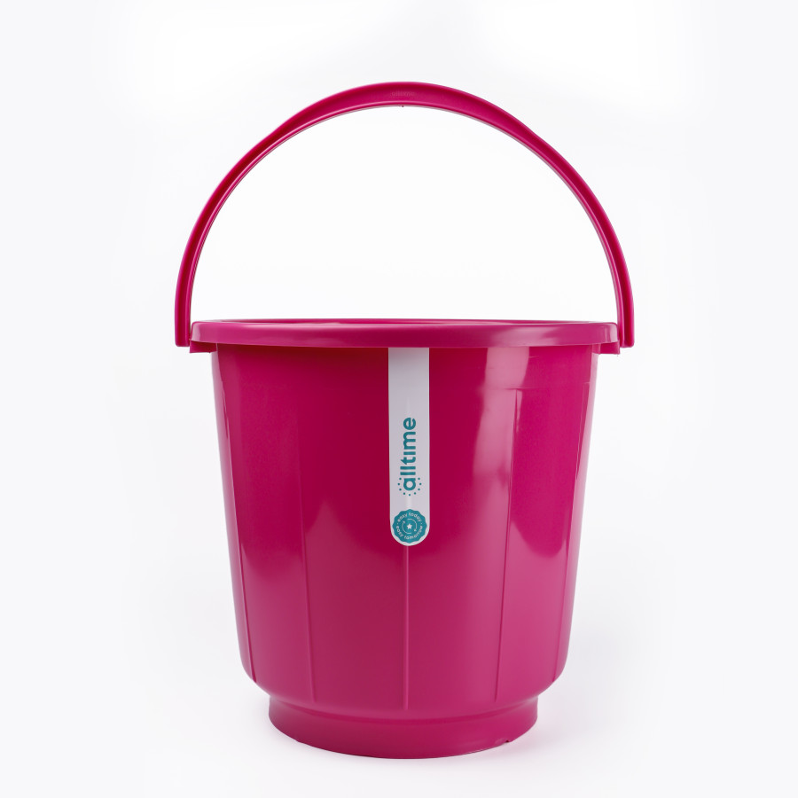 alltime Plastic Bucket with Handle 20Ltr - 3 Color Pack