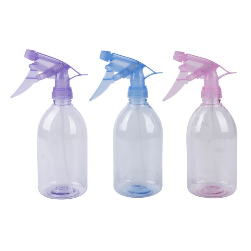 Generic Plastic Spray Bottle 450ml - 3 Color Pack