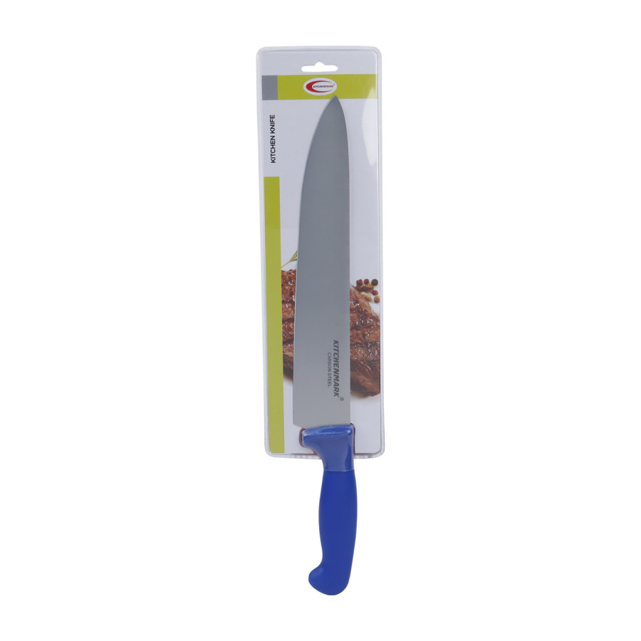 KITCHENMARK Carbon Steel Polypropylene Handle Kitchen Knife 39cm