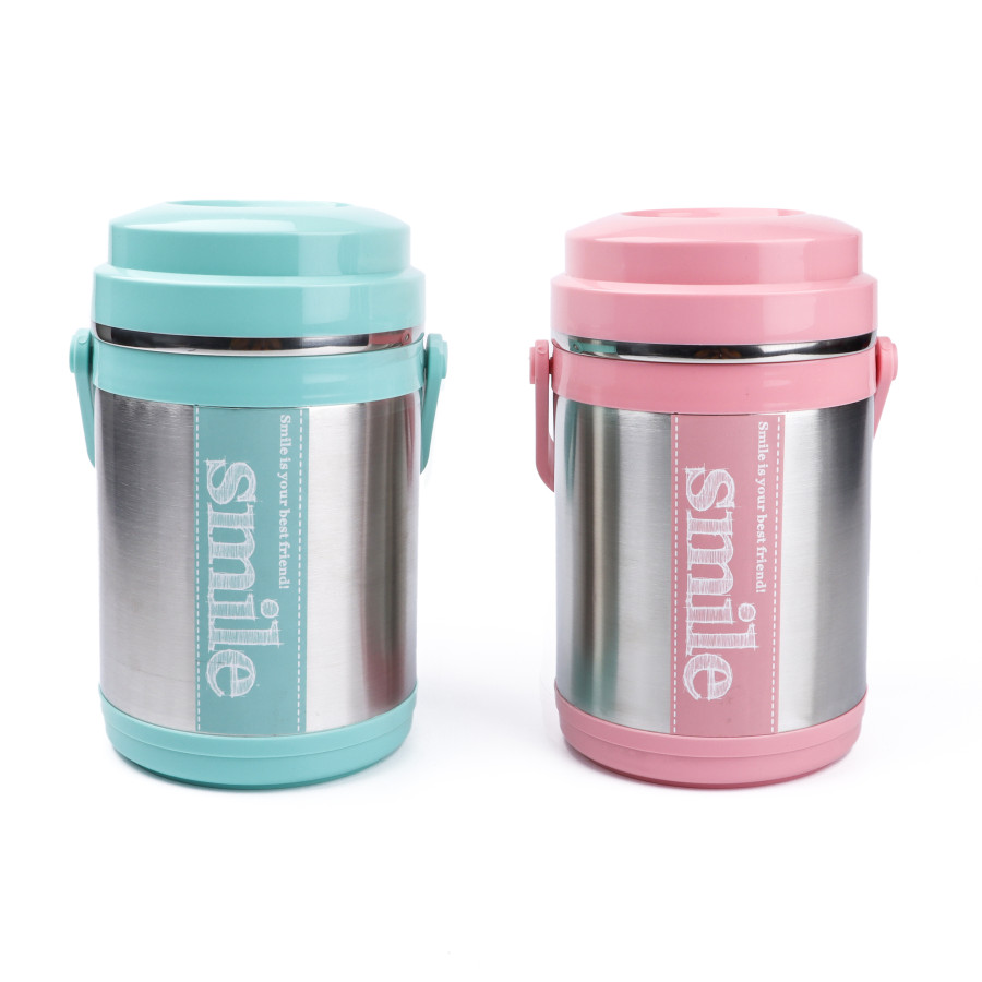 Generic Stainless Steel Multi Layer Lunch Box 1.9L - 2 Color Pack