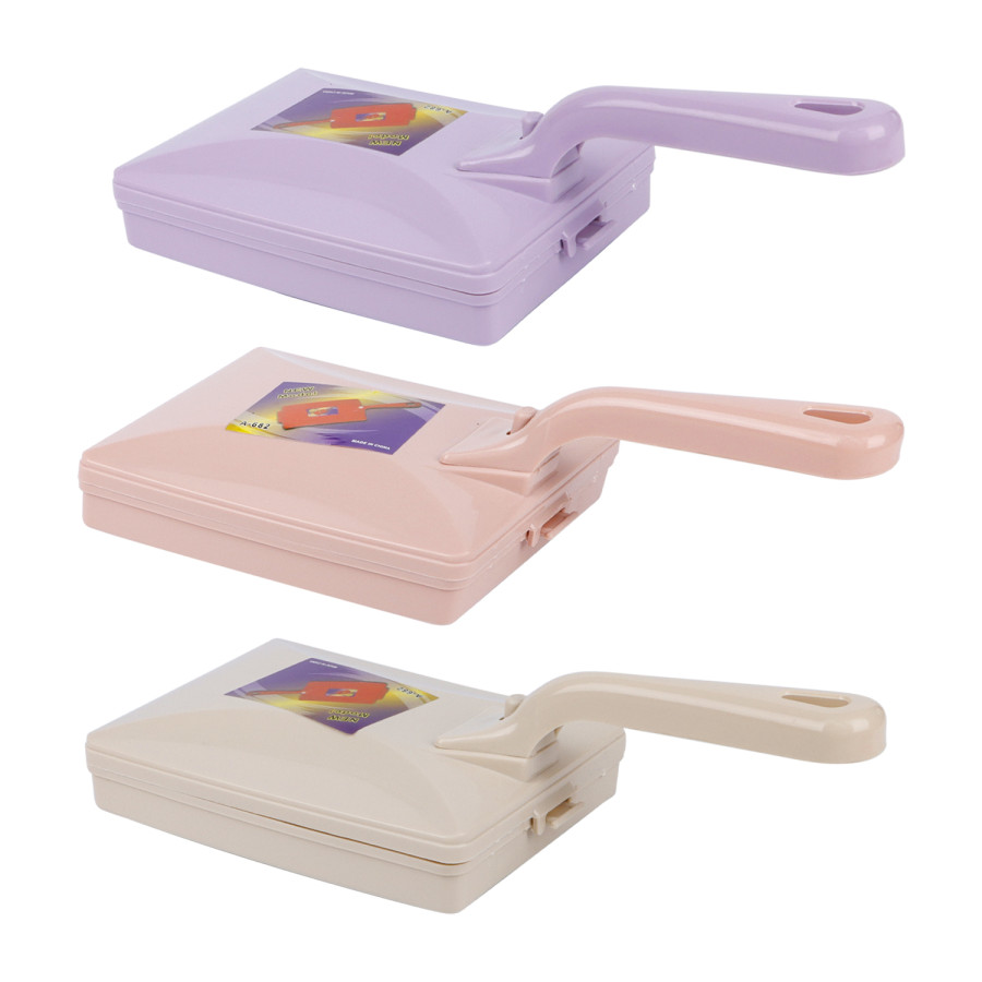 Generic Double Roller Carpet Cleaning Hand Brush 26cm - 3 Color Pack