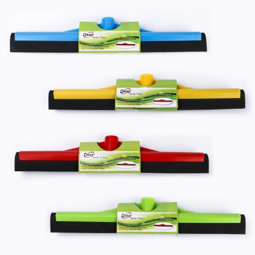 Oaxy Italy Floor Wiper Squeegee 35cm - 4 Color Pack