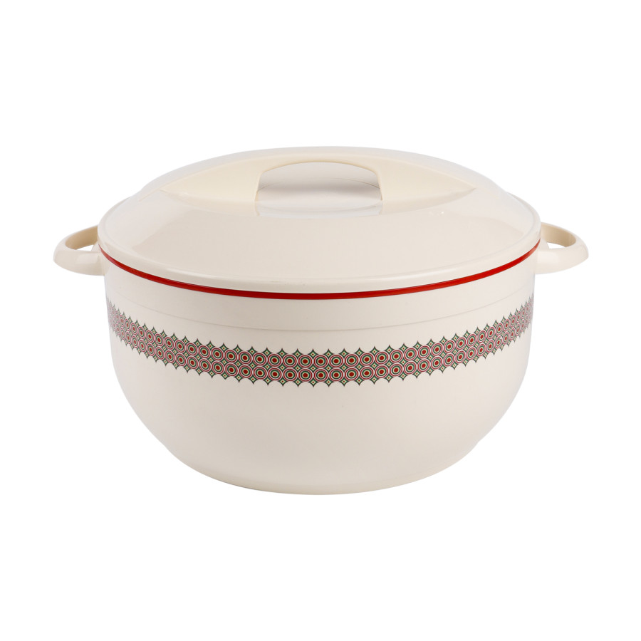 Generic Celebrity  Stainless Steel Insulated Casserole Hotpot 7500ml - Beige