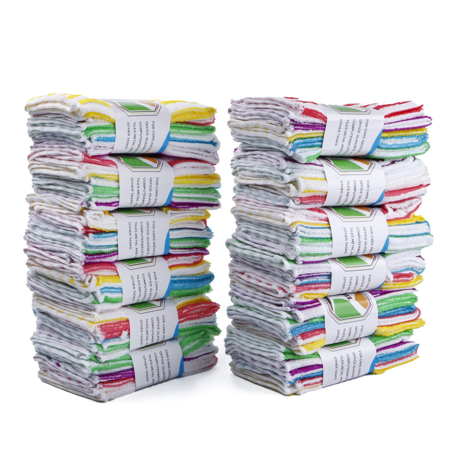 Generic Microfiber Multipurpose Cleaning Towel - 5pc x 12 Pack