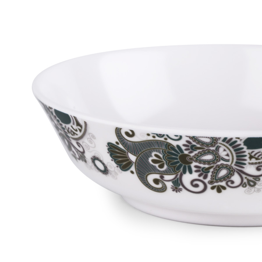 KITCHENMARK Melamineware Round Serving Bowl Green - 19cm