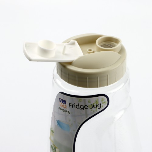 Generic Plastic Fridge Bottle 1600ml - 3 Color Pack