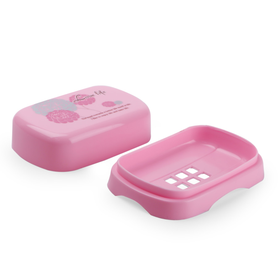 Generic Plastic Soap Box 12 pc Pack - 4 Color Pack