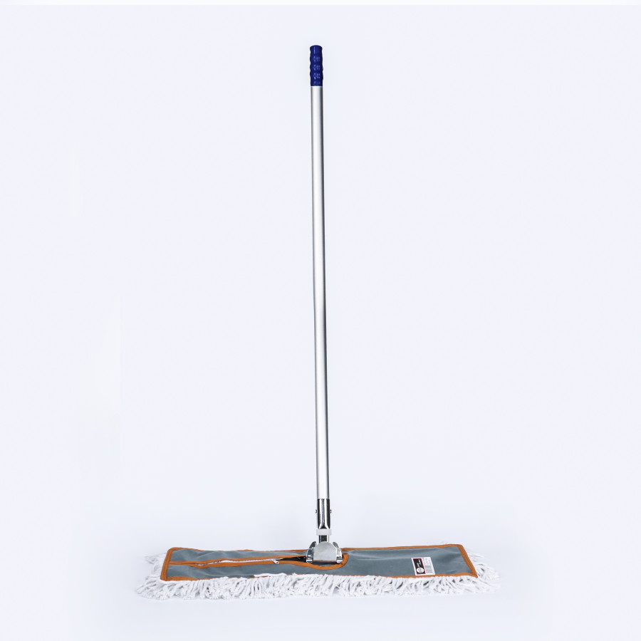 Oaxy Floor Cleaning Dustmop Airport Mop Full Set - 80cm Silver