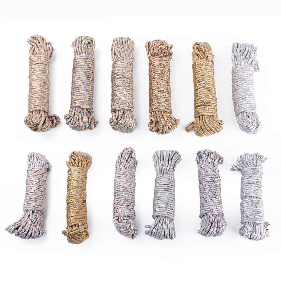 Generic Cotton Rope 5mm 15mtr - 12pc Pack
