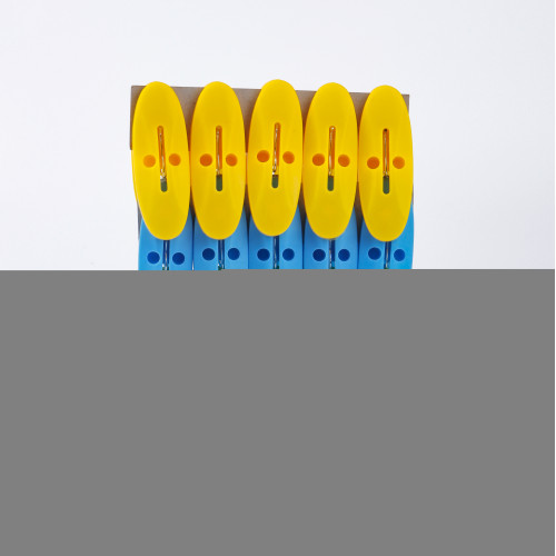 Generic 20pc Plastic Cloth Pegs Clips - 4 Color Pack