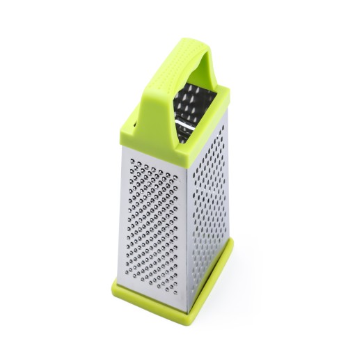 Generic Stainless Steel 4-way Grater 23cm - 2 Color Pack