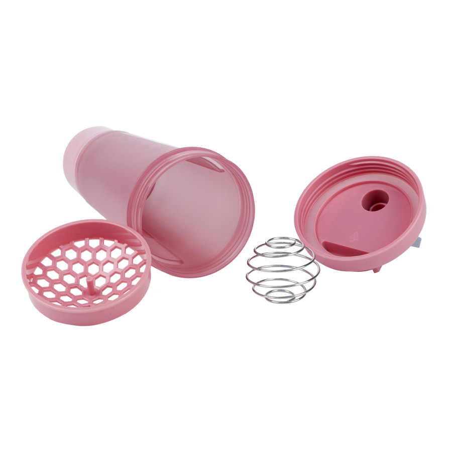 Generic Plastic Water Bottle 600ml - Pink