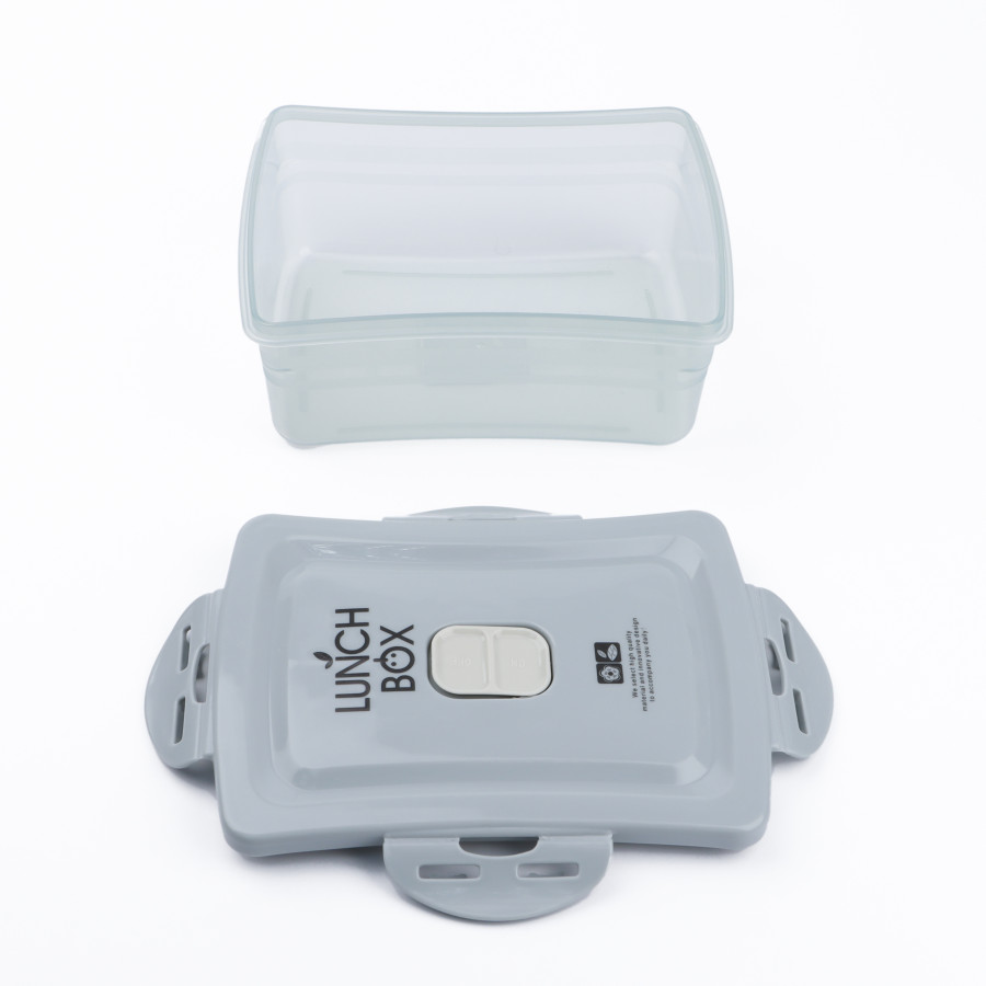 Generic Plastic Airtight Steam Hole Lunch Box 1200ml - 3 Color Pack