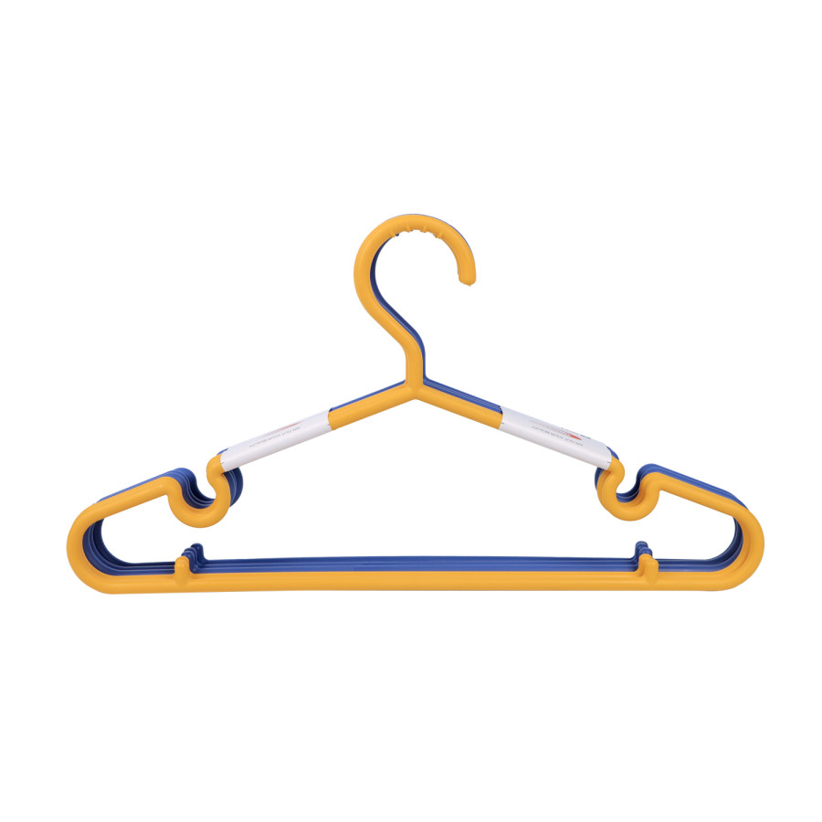 KITCHENMARK 5pc Set Cloth Hanger - 48 Set Carton - Multicolor