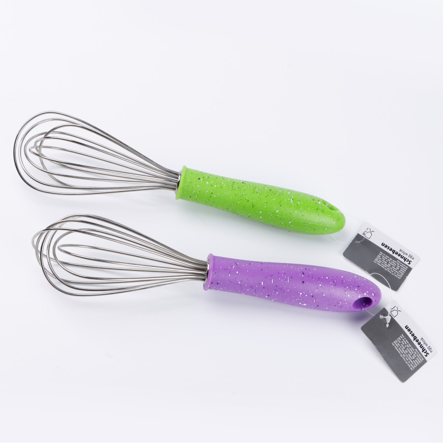 Generic Whisk Egg Beater - 2 Color Pack - 12