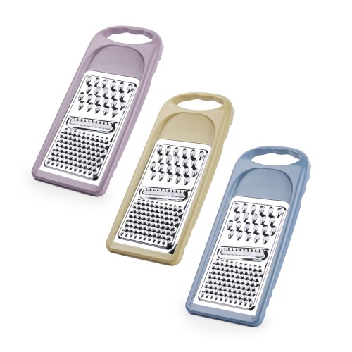 Generic Stainless Steel Flat Grater - 3 Color Pack