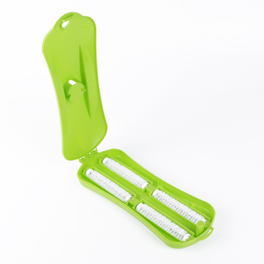 Generic Four Roller Carpet Cleaning Broom Head 31cm - 3 Color Pack