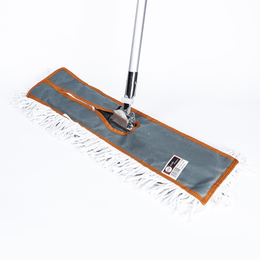 Oaxy Floor Cleaning Dustmop Airport Mop Full Set - 60cm Silver