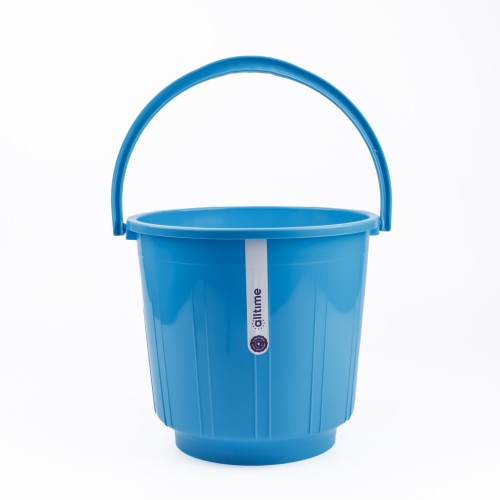 alltime Plastic Bucket with Handle 9Ltr - 3 Color Pack