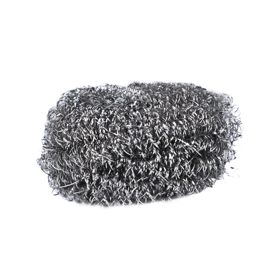 Generic 6pc Stainless Steel Steel Wool Scourer Set - Silver