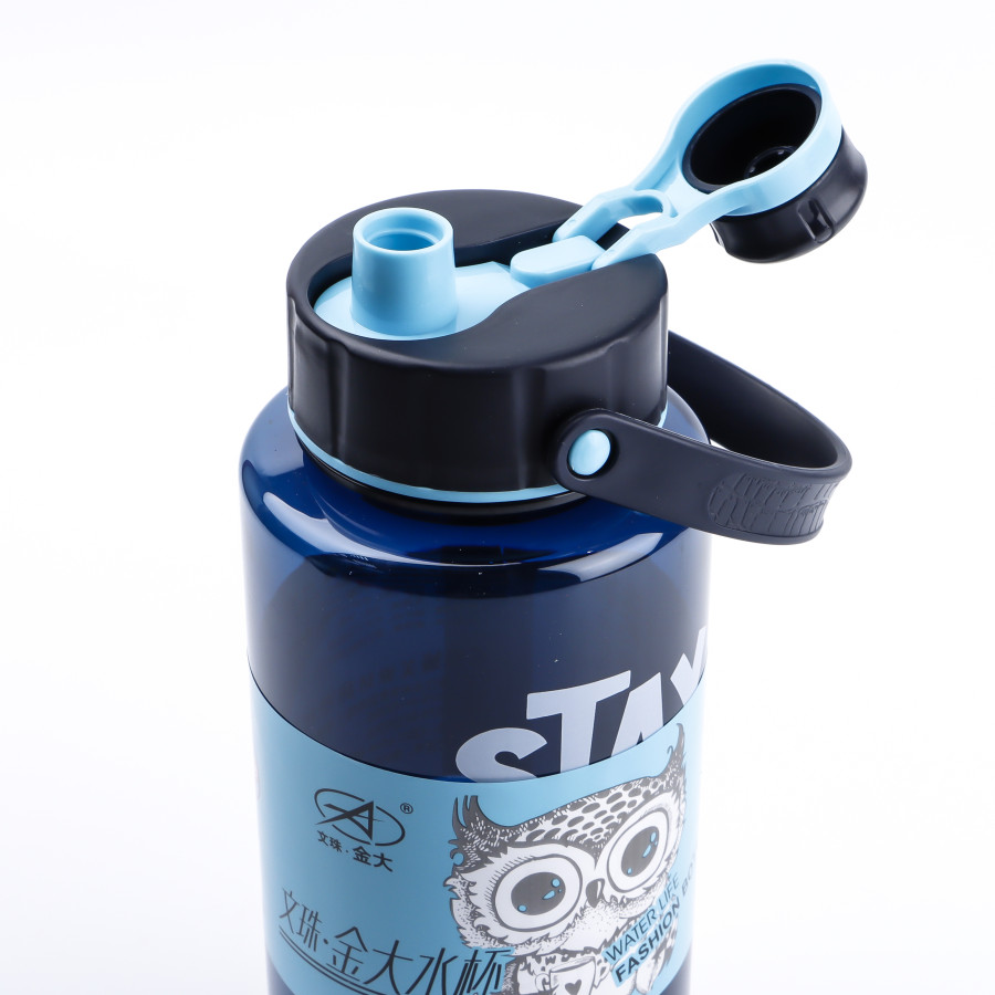 Generic PC Glass Resin Water Bottle 1400 mL - 3 Color Pack