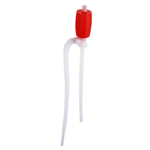 Generic 12pc Liquid Transfer Siphon Pump 52cm - Red