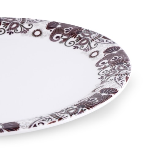 KITCHENMARK Melamineware Round Dinner Plate Violet - 11