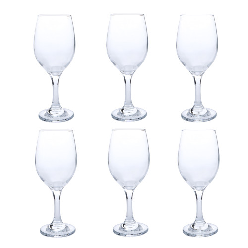 Deli Glassware 6pcs Wine Glasses 435ml Pack - 8 Boxes per Carton 