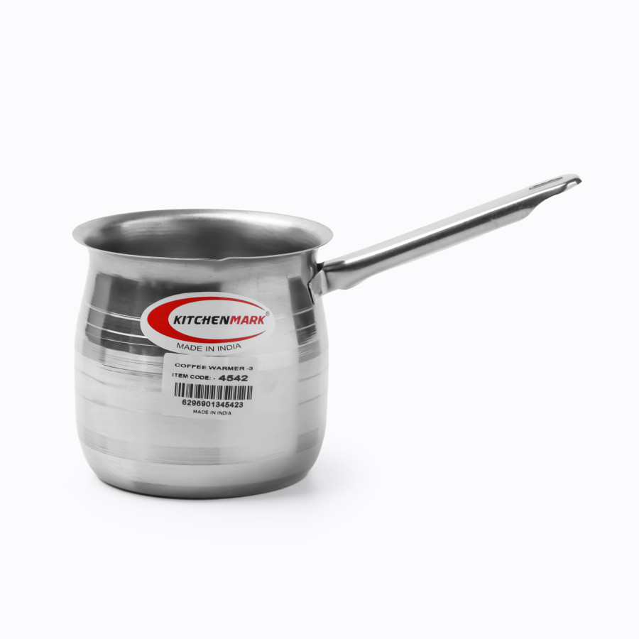 KITCHENMARK 3pc Stainless Steel Coffee Warmer Set 